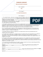 Commission Agreement For Tenant Placement