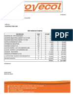 Membrete Cotizacion Constructora Gmi