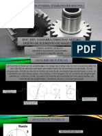 Analisis de Fuerzas en Engranajes Rectos