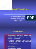 Clase Diapositivas de Parasitología Botero