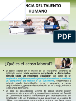 Gerencia Del Talento Humano Acoso Laboral