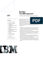 DevOps The IBM Approach - White Paper