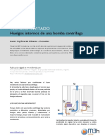 TI Huelgos en Bombas Centrifugas