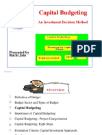 Capital Budgeting: An Investment Decision Method