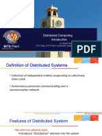 BITS Pilani: Distributed Computing