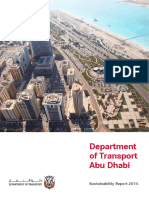 Department of Transport Abudhabi Sustainablility Report 2014