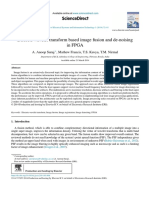 Discrete Wavelet Transform Based Image Fusion and De-Noising in Fpga