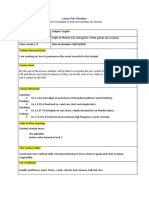 Ball Lesson Plan