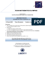 South African Mathematics Olympiad