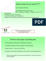 Commercial Printing Methods