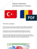 Relations Between Turkey and Romania