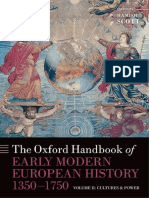 The Oxford Handbook of Early Modern European History 1350 1750 Volume II Cultures and Power