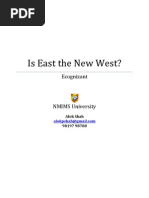 Is East The New West