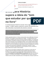 BNCC e Ensino Da História