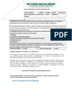 PLAN 3P DE APOYO Y RECUPERACIÓN DE 4° Español