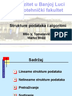 Strukture Podataka I Algoritmi