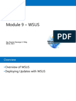 Module 9 WSUS