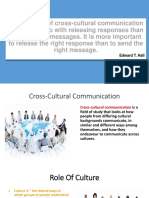 The Essence of Cross-Cultural Communication Has More To