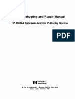 HP8655B Service Manual (1/2) Spectrum Analyzer