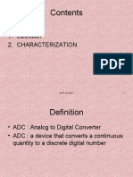 ADC 1. Definition 2. Characterization