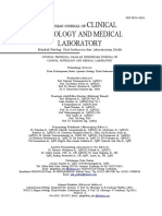 Clinical Pathology and Medical Laboratory: Indonesian Journal of