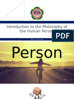 Freedom of The Human Person