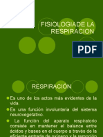 Fisiologia de La Respiracion