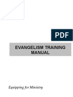 Wda Evangelism Training Manual