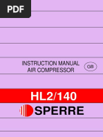 Instruction Manual Air Compressor: Sperre