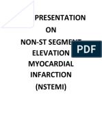 Non-St Segment Elevation Myocardial Infarction (Nstemi)