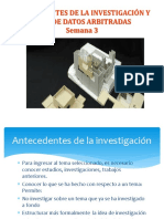 Clase - 3-Antecedentes de La Investigación y Bases de Datos