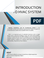 Introduction To Hvac System