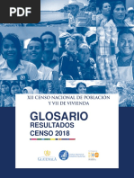 Glosario de Definiciones y Conceptos Básicos Censo 2018 Guatemala