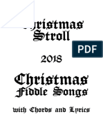 Christmas Stroll 2018 Tunebook