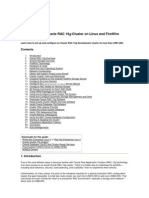 Build Your Own Oracle RAC 10g Cluster On Linux and FireWire