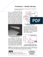 Paper Production - Calender Barring: Problem