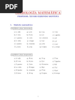 Simbologia Matematica PDF