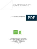 Definición y Evaluación de Criterios para Uso Del Sistema Postensado No Adherido en Losas de Edificaciones