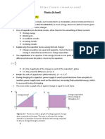 Capacitance (Chapter 18) :: 1 - Physics (A-Level)