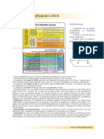 Tarjeta Clasificación USCS