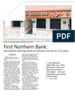 First Northern Bank:: Serving The Banking Needs of Johnson County For 134 Years