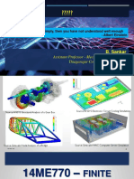 14ME770 - Finite Element Analysis