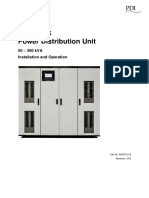 PowerPak PDU 50-300 KVA Installation and Operation PM375118-000