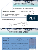 Chilton and Colburn J-Factor Analogy: Sieder-Tate Equation