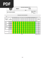 Formato Cronograma de Mantenimiento