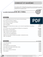 Exemple 2 Sujet Delf b2 Junior Document Correcteur Corrige