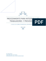 Procedimiento de Induccion 1