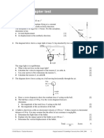 4 End-Of-Chapter Test: COAS Physics 1 Teacher Resources Original Material © Cambridge University Press 2005, 2008