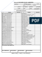 Check-List Inspeção Caminhoes Completo