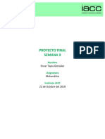 Proyecto Final Matematica